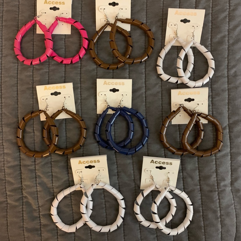 NWT Lot of Earrings, 8 Pair